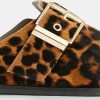 Donne Boden Muli | Scarpa Slip On Mulo Con Stampa Leopardata Venus