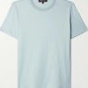 Donne Amiri Magliette | T-Shirt In Jersey Di Cotone - Blu - It36,It38,It40,It42,It44,It46,It48,It50