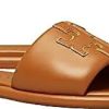 Donne Lusingato Scarpe Estive | Scarpe Da Donna Double T Sport Slide (Bourbon Miele/Oro).