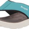 Donne Roxy Infradito | Sandali Infradito Propet Travelactiv Ft Da Donna, Verde Acqua, 10 Narrow Us