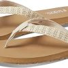 Donne Havaianas Infradito | Sandali Da Donna Juno Weave (Avorio Metallizzato).