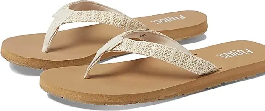 Donne Havaianas Infradito | Sandali Da Donna Juno Weave (Avorio Metallizzato).