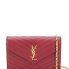 Donne Sonia Rykiel Borse | Pochette Con Busta Monogramma - Donna - Pelle - Taglia Unica - Rossa